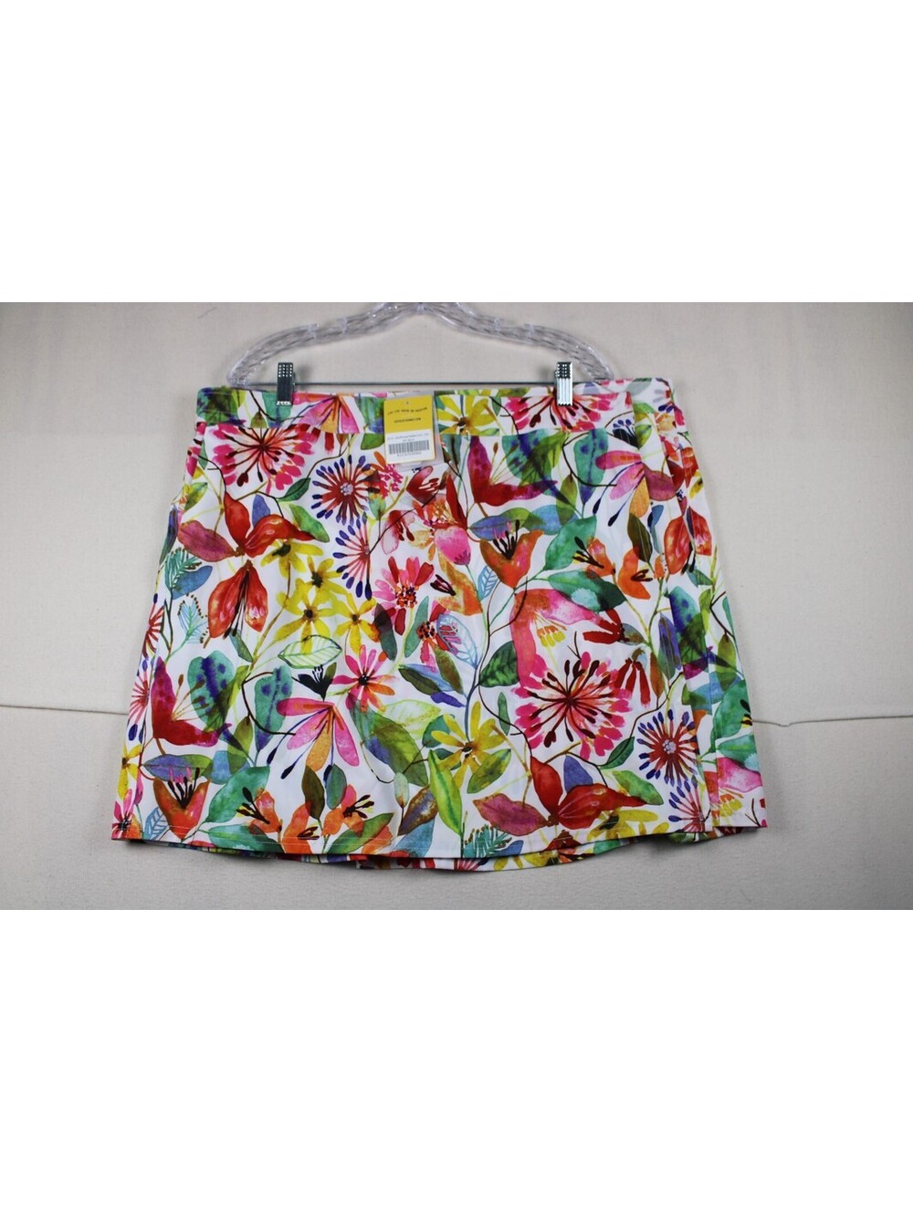 NWT RipSkirt Hawaii Wrap Skirt Length 2 - Wildflower Watercolor Print - XXL